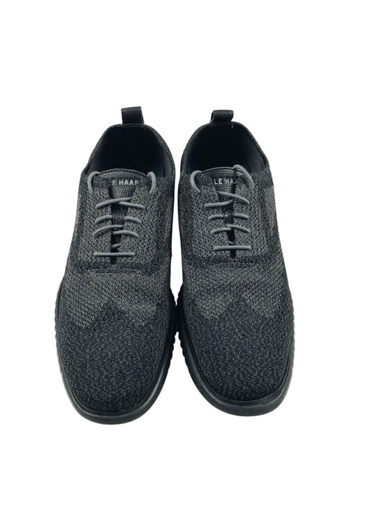 Cole Haan Men 12 M 2.Zerogrand Stitchlite Oxford Knit Shoes Black Magnet C27563 main image 8